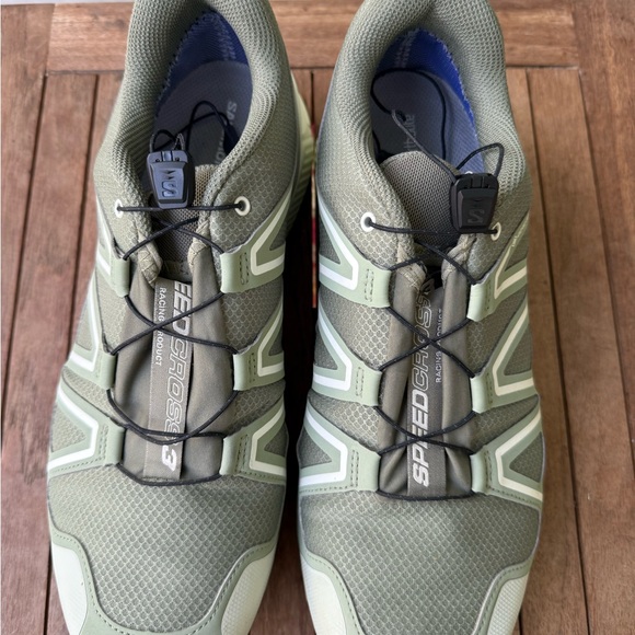 Salomon Speedcross 3 Olive Trail Shoes - Picture 1 of 7